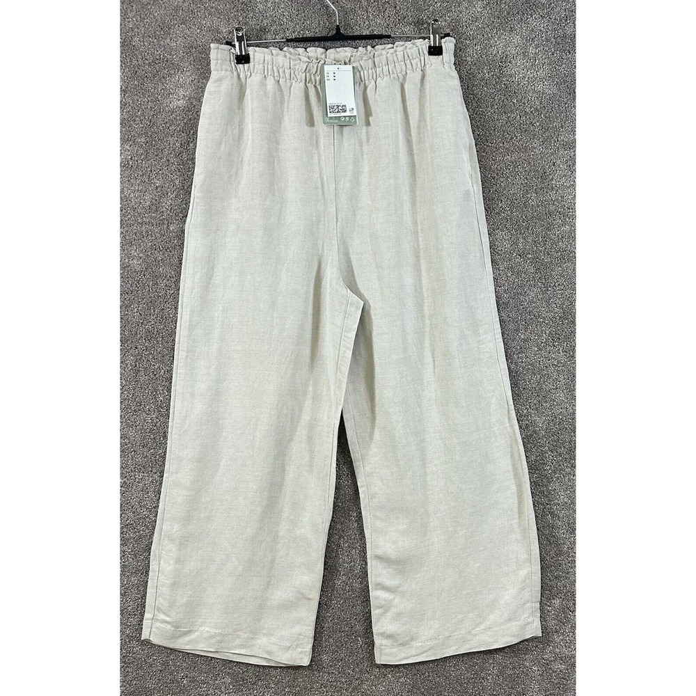 H&M Cream Ankle Pants